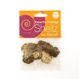 Пуговицы "Shellz & Natural" Coconut. Арт 1850 00093              