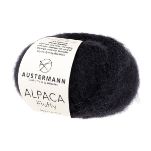 Пряжа Alpaca Fluffy, 70% шерсть, 30% альпака, 85 м, 50 г. Арт 98321-0002