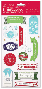 Набор стикеров "Handmade" Create Christmas, 25 шт. Арт PMA351806