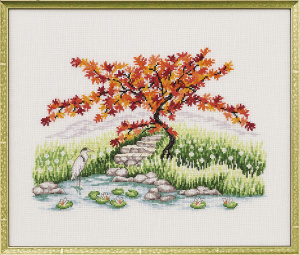 Набор для вышивания "Японский клен", 43 х 36 см. Арт 90-3131