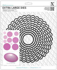 Набор ножей для вырубки "Круг волнами", экстра больших. Арт XCU503428