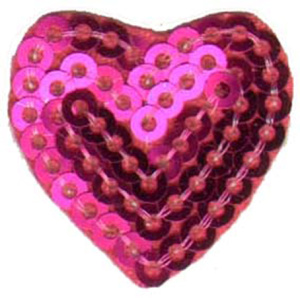 Термоаппликация HKM "Набор сердечек с паетками". Арт 32063Sorti.