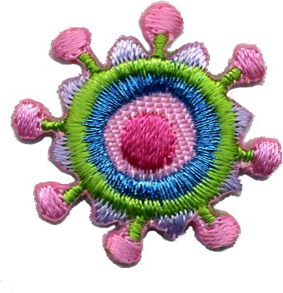 Термоаппликация HKM "Цветочек". Арт 31589Sort. 