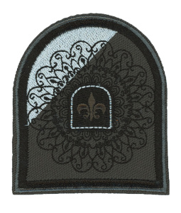 Термоаппликация "Герб с лилией". Арт 36107/1SB