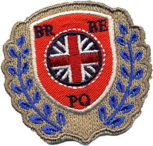 Термоаппликация HKM "Эмблема пляжного поло BR BE PO". Арт 32966/1SB