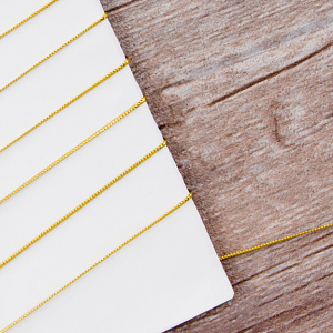 Шнур металлизированный, 1 мм, цвет золотистый. Арт 881210700X7000          