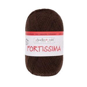 Пряжа Fortissima Socka 4-fach Uni, 75% шерсть, 25% полиамид, 420 м, 100 г. Арт 90038-2097