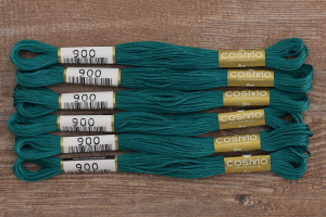 Мулине COSMO однотонный цвет  900       . Арт 25-6/900       