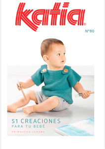 Журнал с моделями по пряже Katia B/BABY 80 W16-17. Арт 6021 №80