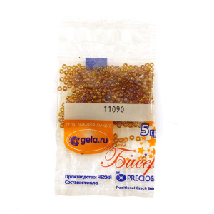 Бисер №10, 5 г., цвет 11090. Арт G 11090