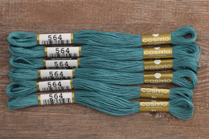 Мулине COSMO однотонный цвет  564       . Арт 25-6/564       