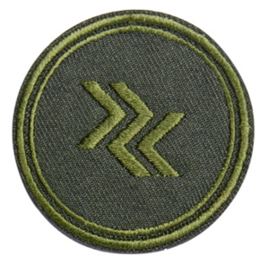 Термоаппликация "Круг (оливковый)". Арт 38626_10