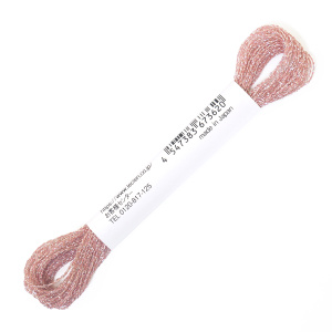 Мулине COSMO Sparkle металлизированное, цвет розовый. Арт 76/4