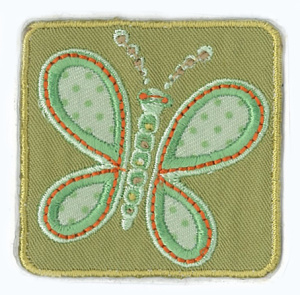 Термоаппликация HKM "Бабочка". Арт 30421/1SB