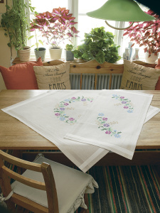 Набор для вышивания дорожки  "Цветы". Арт 63-1741