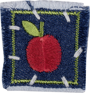 Термоаппликация "Яблоко". Арт 42921