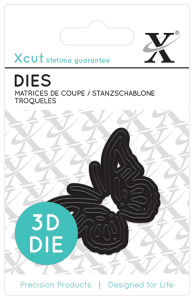 Нож для вырубки "3D бабочка", маленький. Арт XCU503603