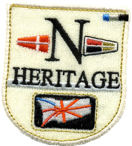 Термоаппликация HKM "N Heritage". Арт 32972/1SB