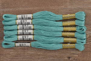 Мулине COSMO однотонный цвет  897       . Арт 25-6/897       