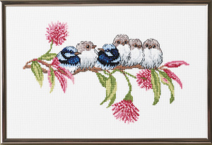 Набор для вышивания "Птицы на ветке". Арт 92-3439
