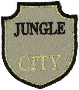 Термоаппликация HKM "Jungle CITY". Арт 32692/1SB