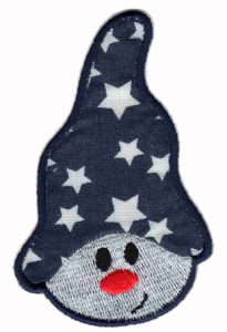 Термоаппликация HKM "Wichtel blau mit weiáen Sternen". Арт 33505/1SB