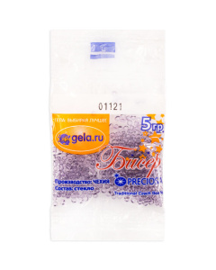 Бисер №10, 5 г., цвет 01121. Арт G 01121