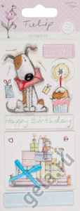 Наклейки 3D "Сюрприз на День Рождения", TULIP. Арт TLP373102               