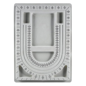 Лоток для работы с бисером, серый. Арт CF126                   