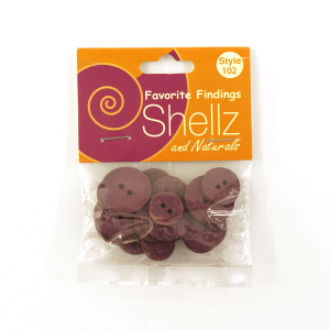 Пуговицы "Shellz & Natural" Wood Buttons. Арт 1850 00102              