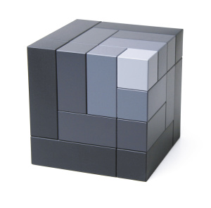 Конструктор дизайнерский NAEF CLASSIC "Cubicus" 6+, натуральное дерево, цвет серый, 10 деталей. Арт 9609.3