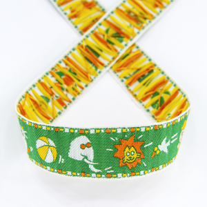 Лента жаккард SAFISA, 20 мм, 15 м, цвет 03. Арт 9108-20мм-03             