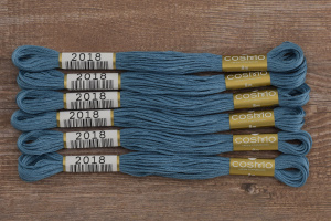 Мулине COSMO однотонный цвет  2018      . Арт 25-6/2018      