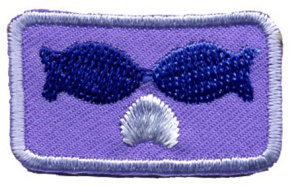 Термоаппликация HKM "Целующиеся рыбки". Арт 31233/1SB