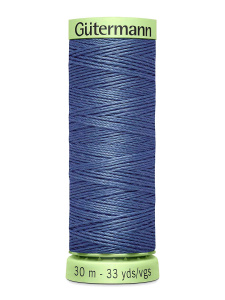 Нить Gütermann отделочная, № 30, цвет 0000112, 100% полиэстер, 30 м. Арт 112-0744506-000112