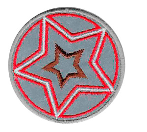 Термоаппликация HKM "Звезда". Арт 34145/1SB