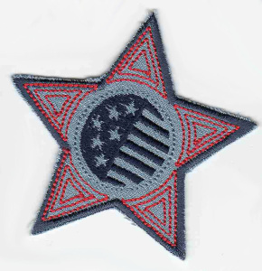 Термоаппликация HKM "Звездочка". Арт 33807/1SB