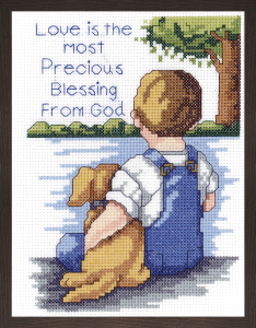 Набор для вышивания "Драгоценные минуты". Арт 021-1745