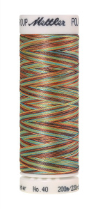 Нить вышивальная мультиколор POLY SHEEN MULTI, 200 м. Арт 4820-9974               