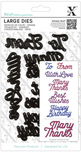 Набор ножей для вырубки "Пожелания". Арт XCU503915