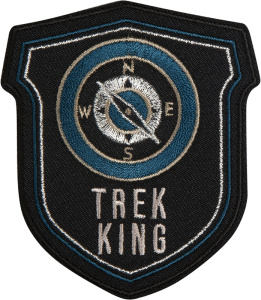 Термоаппликация HKM "Компас для треккинга". Арт 39036