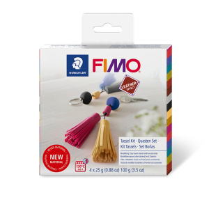 Набор полимерной глины FIMO leather-effect "Кисточка". Арт 8015 DIY2