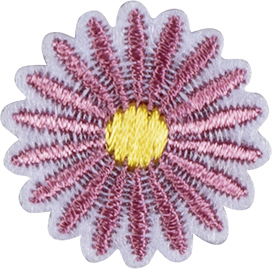 Термоаппликация "Цветок розовый". Арт 42905