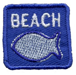 Термоаппликация HKM "Пляж". Арт 31234/1SB