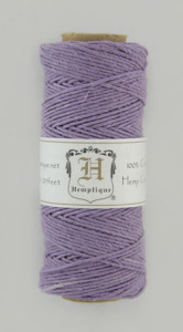 Шнур из пеньки HEMPTIQUE на катушке #20 - 1 мм, 62 ,5 м, 50 г. Арт HS20CO-LAV50            