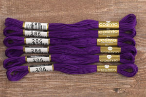 Мулине COSMO однотонный цвет  286       . Арт 25-6/286       