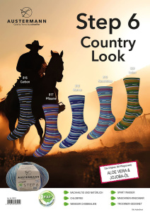 Пряжа Step 6 Country, 75% шерсть, 25% полиамид, 410 м, 150 г. Арт 98931-99