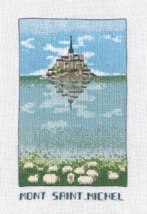 Набор для вышивания:"MONT ST MICHEL " (Мон-Сен-Мишель). Арт 1990