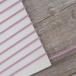 Шнур-сутаж PEGA, холодно-розовый, 3 мм. Арт 841113909A1601