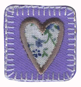 Термоаппликация HKM "Сердце". Арт 30724/1SB